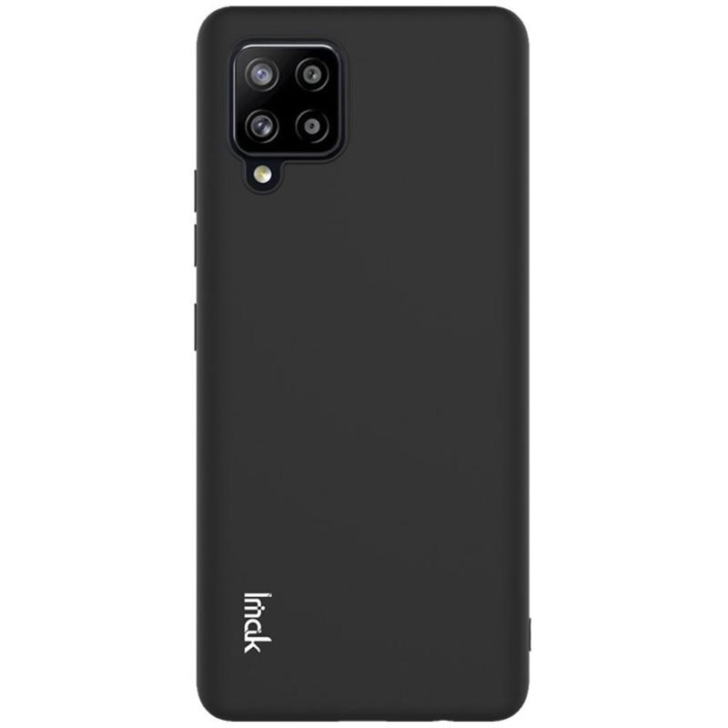 Imak Frosted TPU Samsung Galaxy A42 Zwart - Telefoonhoesje - Beschermhoesje