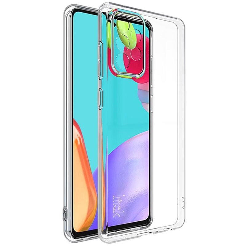Imak TPU Case Samsung Galaxy A52 5G Transparant - Eenvoudig schokbestendig hoesje