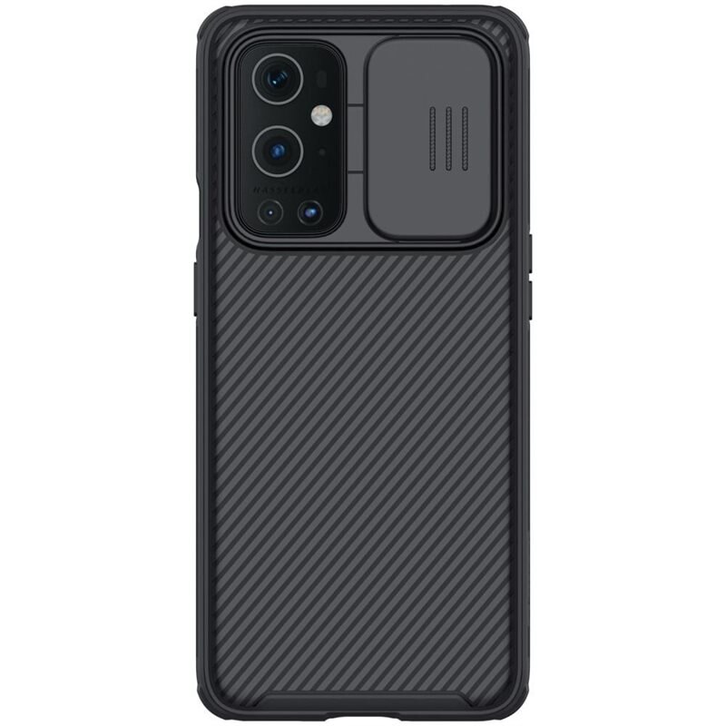 Nillkin CamShield Case OnePlus 9 Pro Zwart - Hoesje met ingebouwde camerabescherming