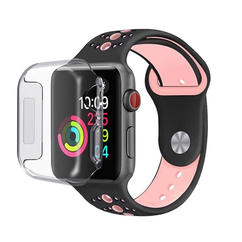 Apple Watch 40mm Full Protection Hoesje Clear - Volledige bedekking voor je slimme horloge