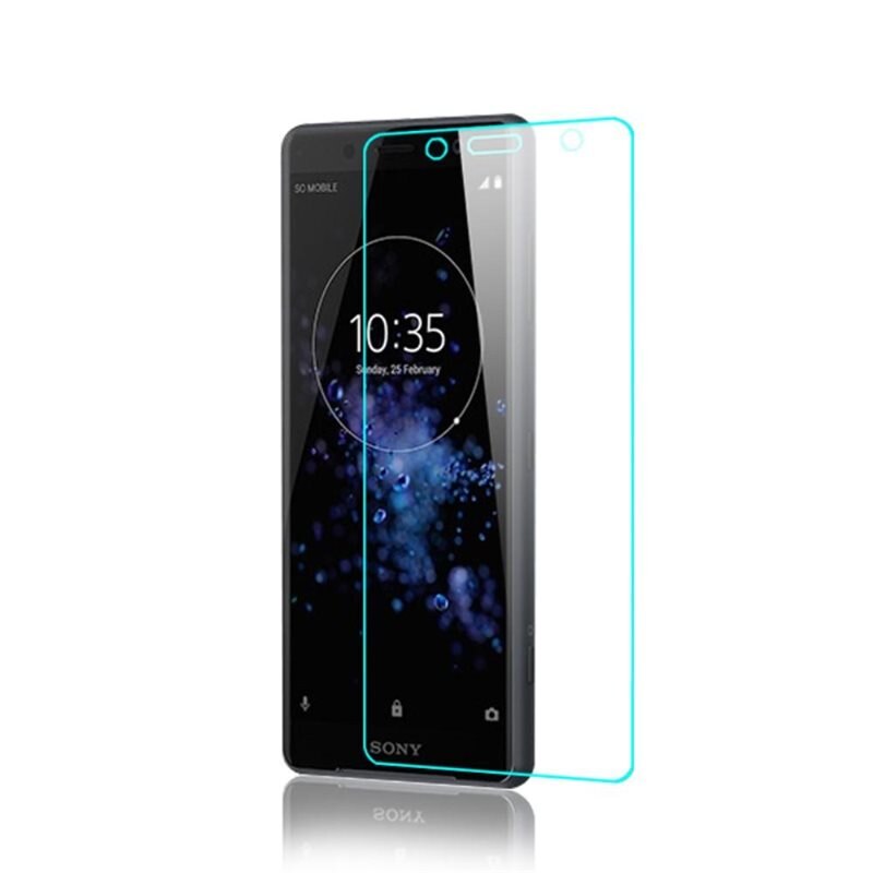 Sony Xperia XZ2 Compact Screenprotector Gehard Glas 0.3mm - Dunne schermbeschermer van stevig gehard glas