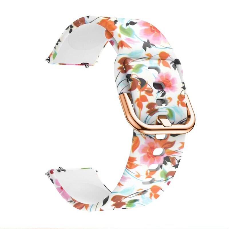 Garmin Vivoactive 6 Siliconen bandje Bloemen - Sportieve armband in stijlvol design - Waterdicht - Zweetbestendig
