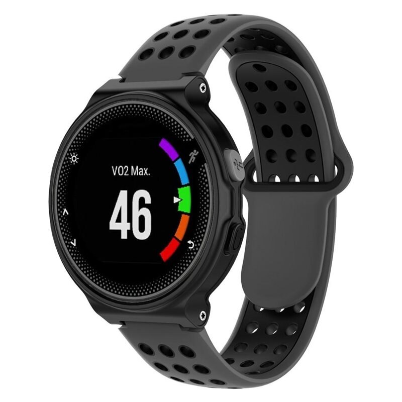 Garmin Forerunner 235/735XT Sport Siliconen bandje Grijs - Perfect bandje om te sporten - Training dames en heren
