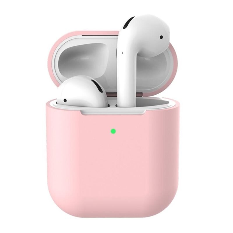 AirPods Siliconen hoesje Roze - Bescherming laadetui