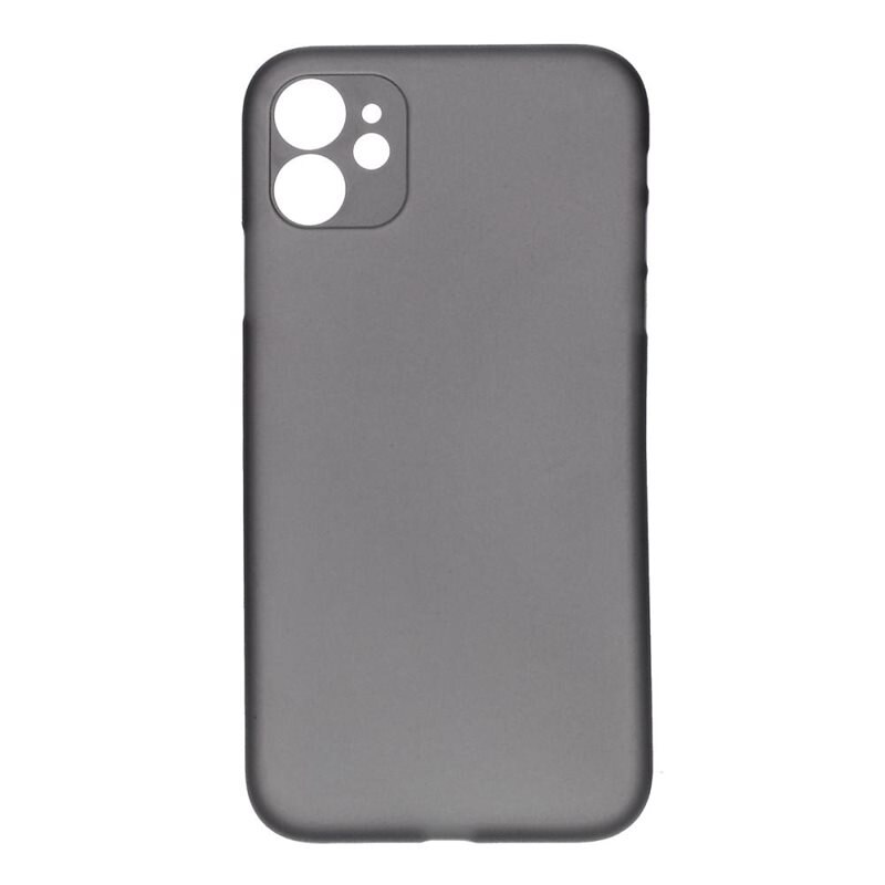 tectTech UltraThin Case iPhone 11 Zwart - Telefoonhoesje - Beschermhoesje