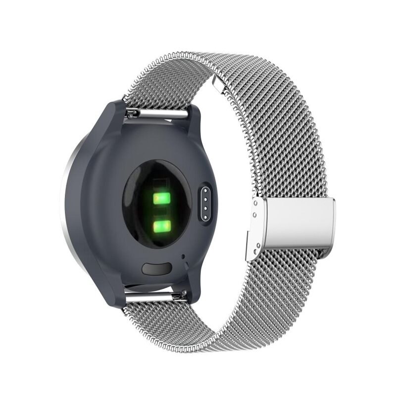 Garmin Vivoactive 4s Armband Mesh Zilver - Mooie armband met luxe ontwerp