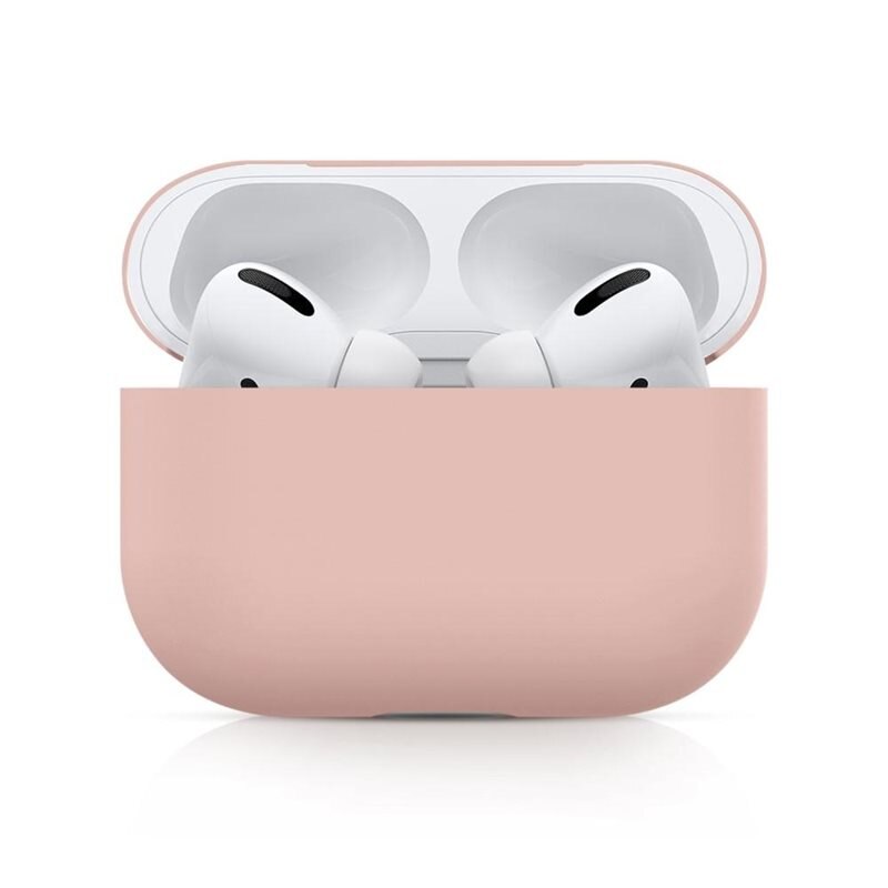 AirPods Pro Siliconen hoesje Roze - Bescherming laadetui