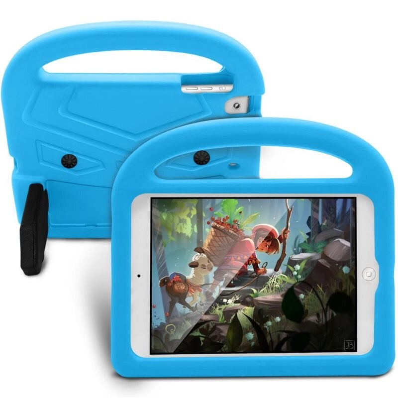 iPad Mini 1 7.9 (2012) Backcover hoesje EVA blauw - Perfect voor kinderen - Beschermende tablethoes