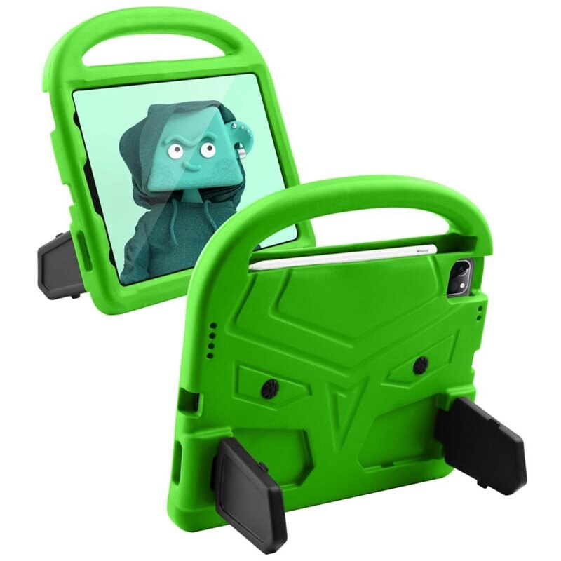 iPad Pro 11 2nd Gen (2020) Backcover hoesje EVA groen - Perfect voor kinderen - Beschermende tablethoes