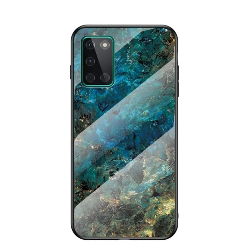 OnePlus 8T Hoesje Gehard Glas Smaragd - Telefoonhoesje