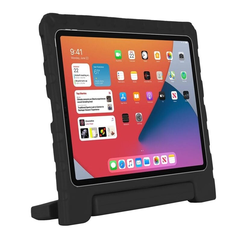 Apple iPad Air 10.9 5th Gen (2022) Schokbestendig EVA-hoesje Zwart - Perfect voor kinderen - Beschermende tablethoes