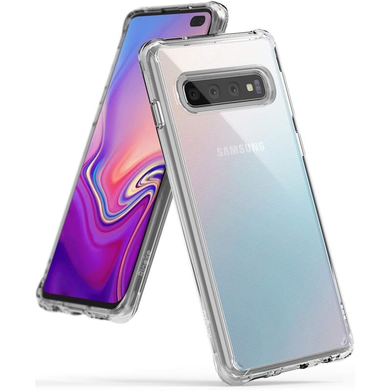 Ringke Fusion Case Samsung Galaxy S10 Plus Transparant - Stylish tweedelig telefoonhoesje