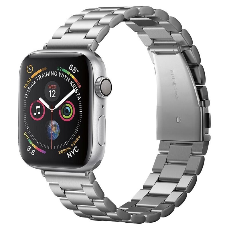 Spigen Modern Fit Apple Watch 45mm Series 8 Zilver