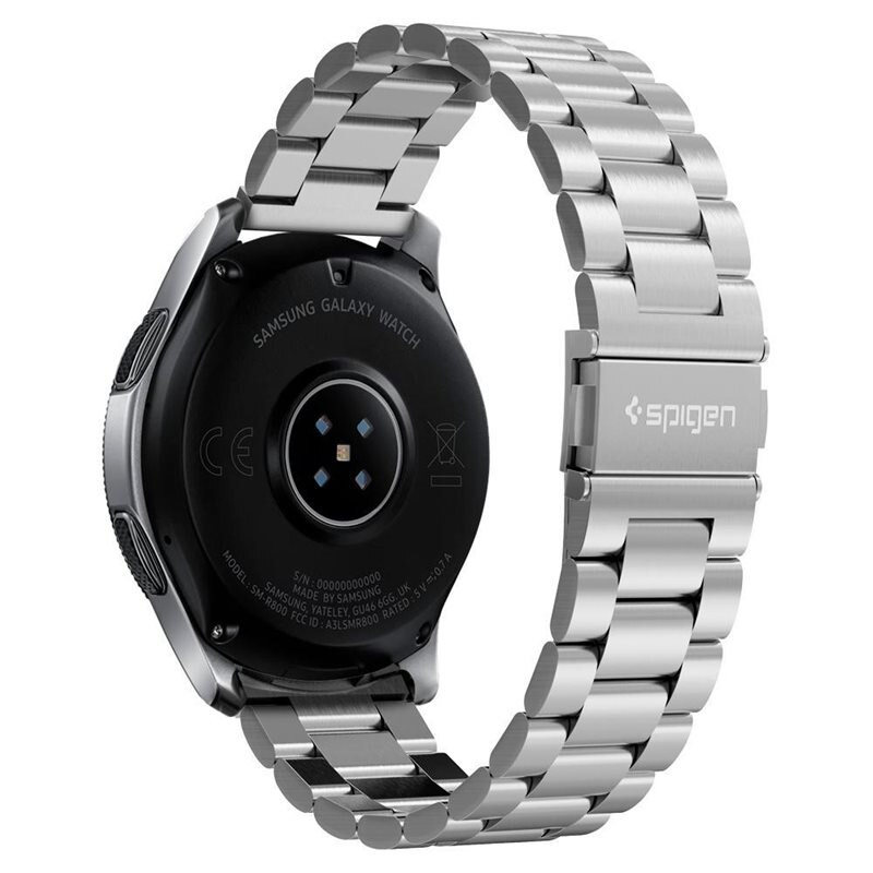 Spigen Modern Fit bandje Xiaomi Watch 2 Pro Silver
