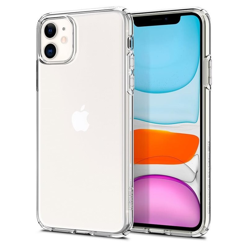 Spigen Case Liquid Crystal iPhone 11 Clear - Telefoonhoesje - Beschermhoesje