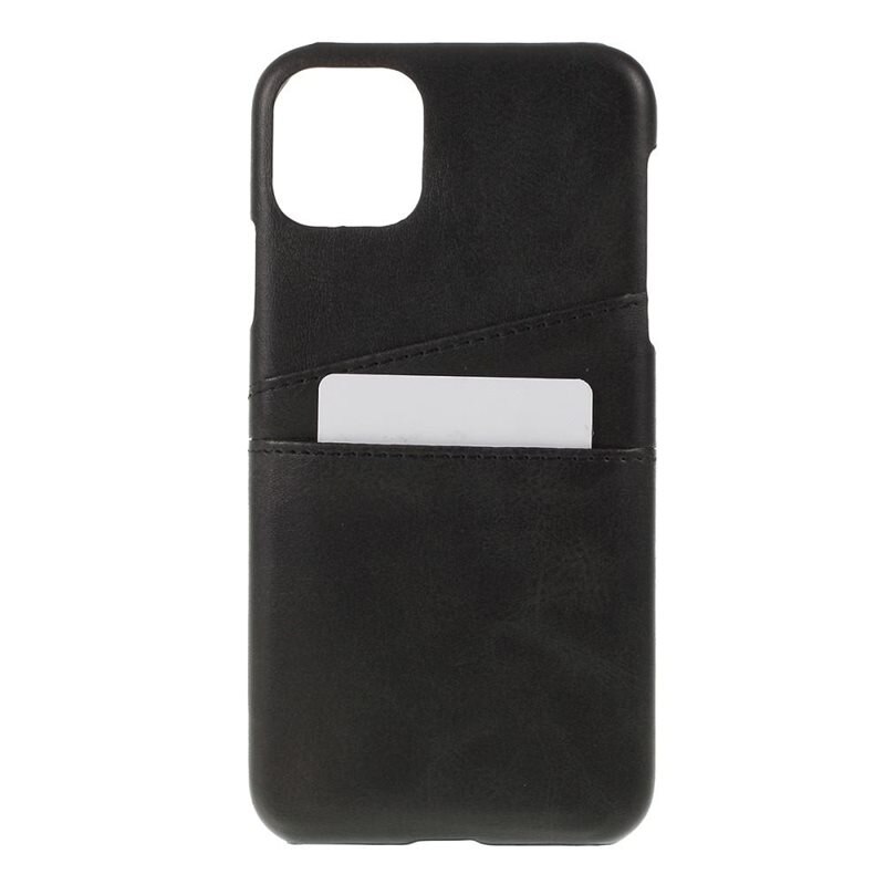tectTech Card Slots Case iPhone 11 Zwart - Telefoonhoesje met pasjeshouder