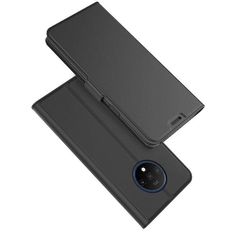 tectTech Slim Card Wallet OnePlus 7T Zwart - Boekhoesje met pasjeshouder en horizontale standaardfunctie