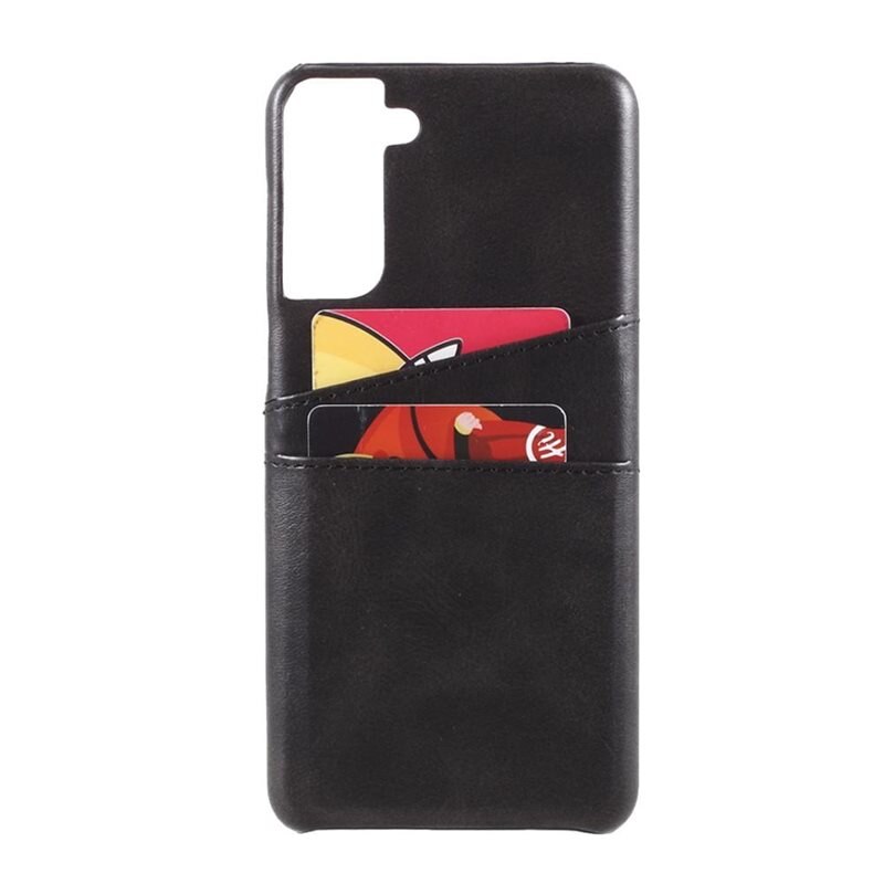 tectTech Card Slots Case Samsung Galaxy S21 Zwart - Telefoonhoesje met pasjeshouder