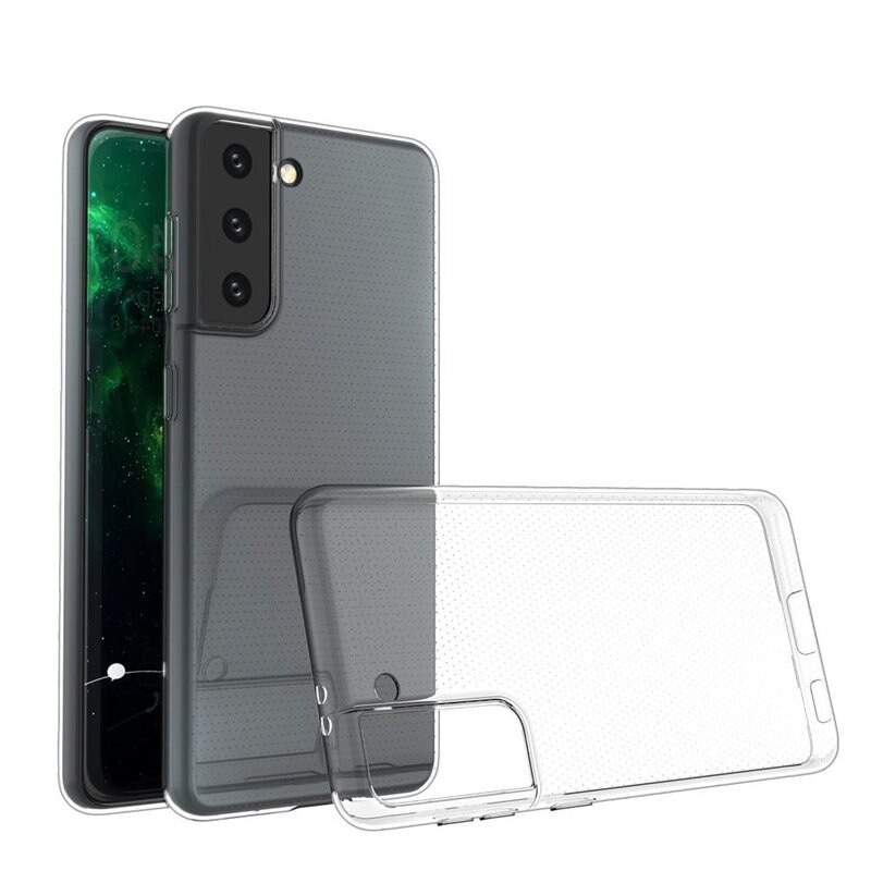 tectTech TPU Case Samsung Galaxy S21 Transparant - Betaalbaar telefoonhoesje van goede kwaliteit