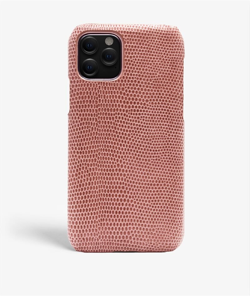 The Case Factory Hoesje iPhone 11 Pro Lizard Roze