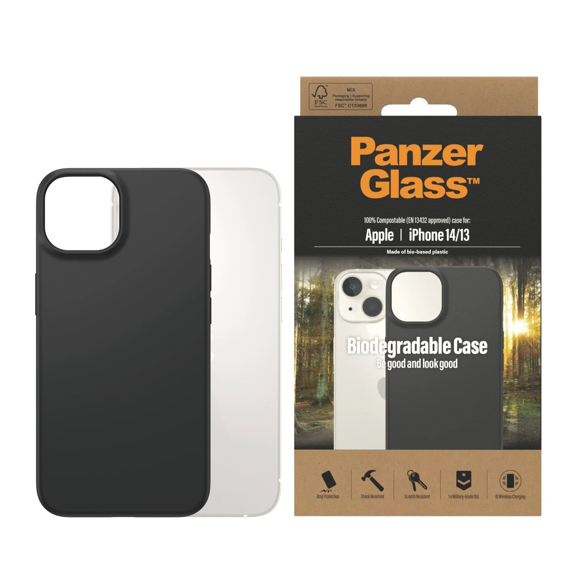 iPhone 13 Biodegradable Case zwart