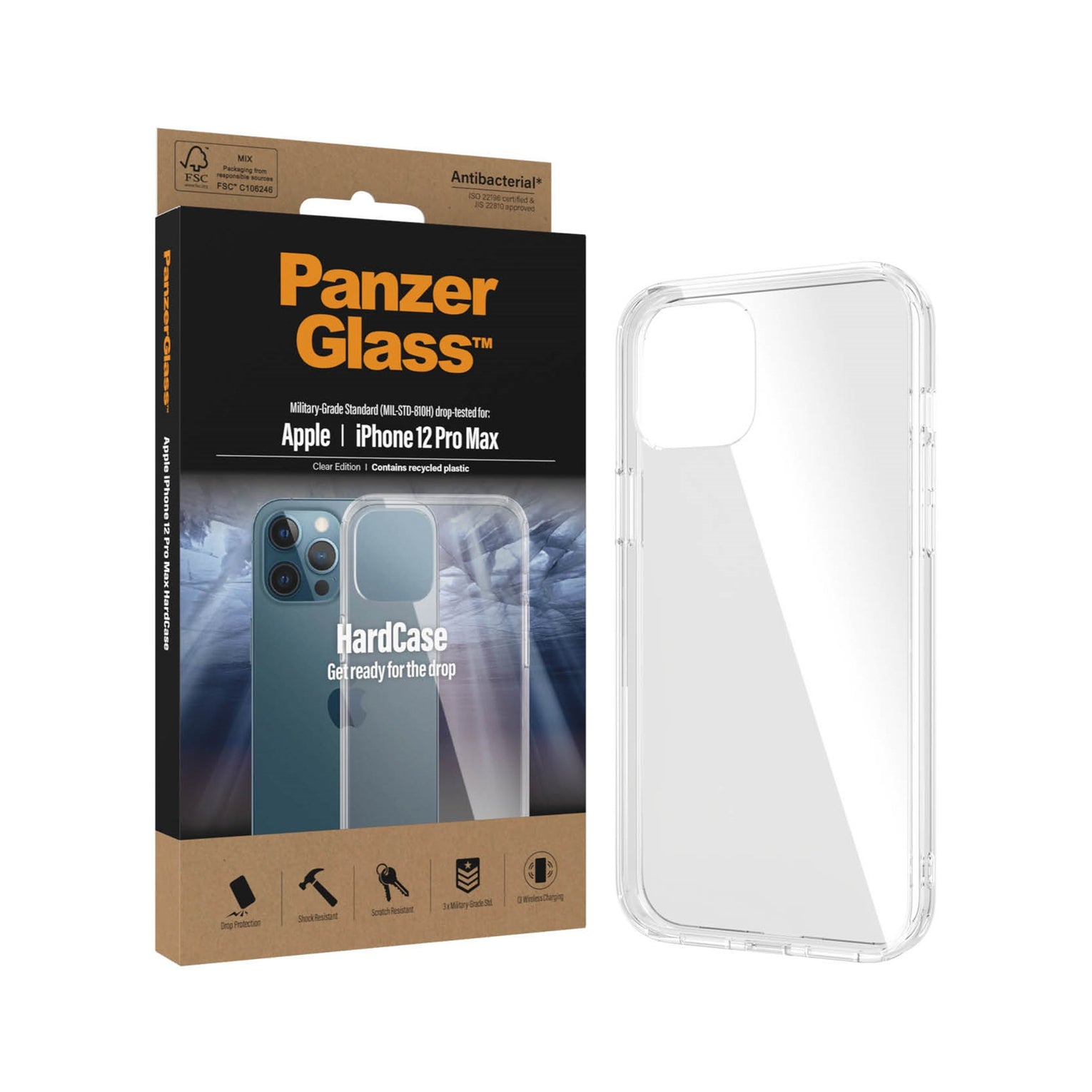 iPhone 12 Pro Max Hardcase Transparant