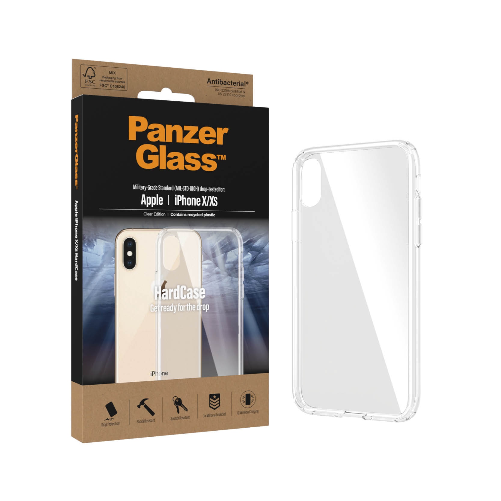 iPhone X/XS Hardcase Transparant