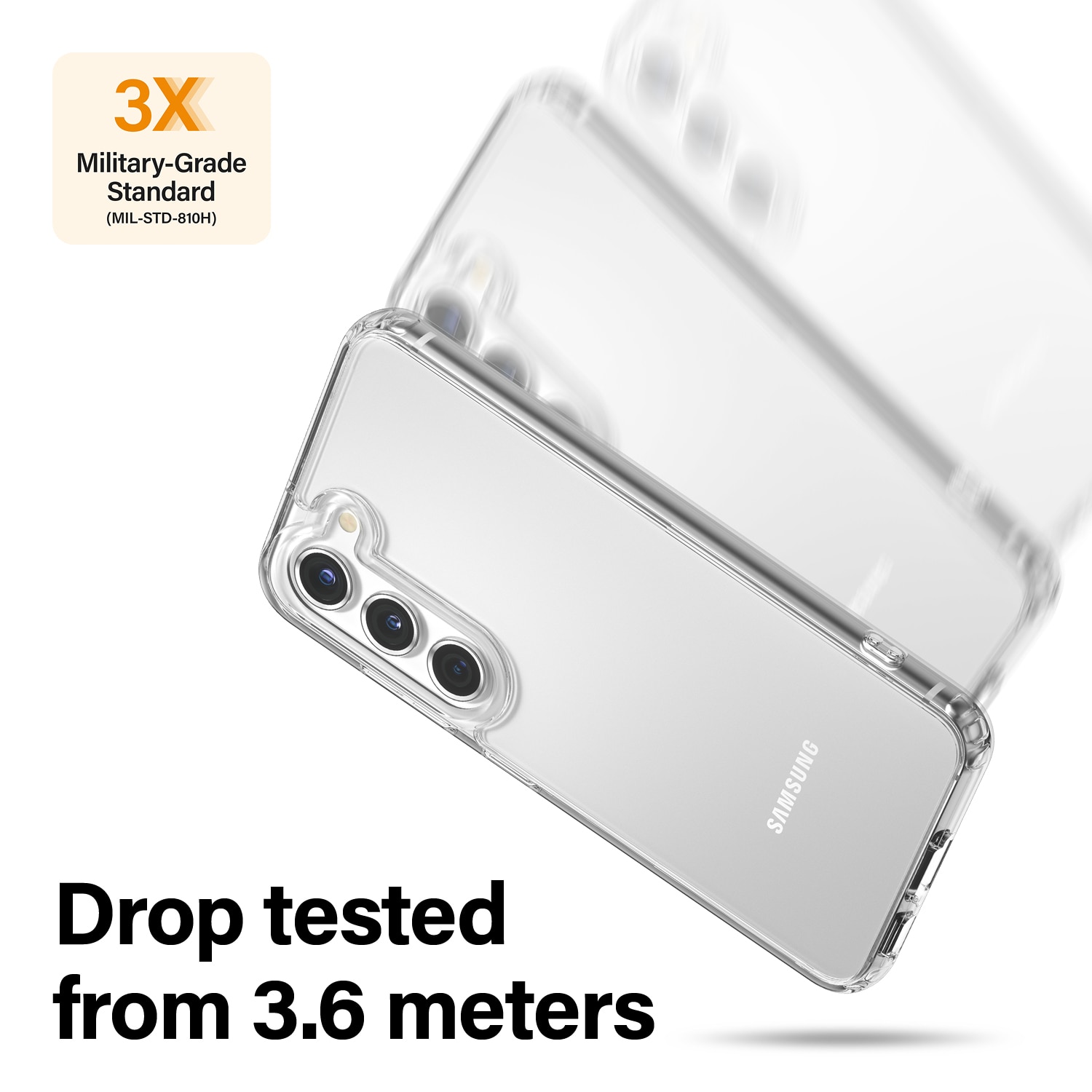 Samsung Galaxy S23 Hardcase Transparant