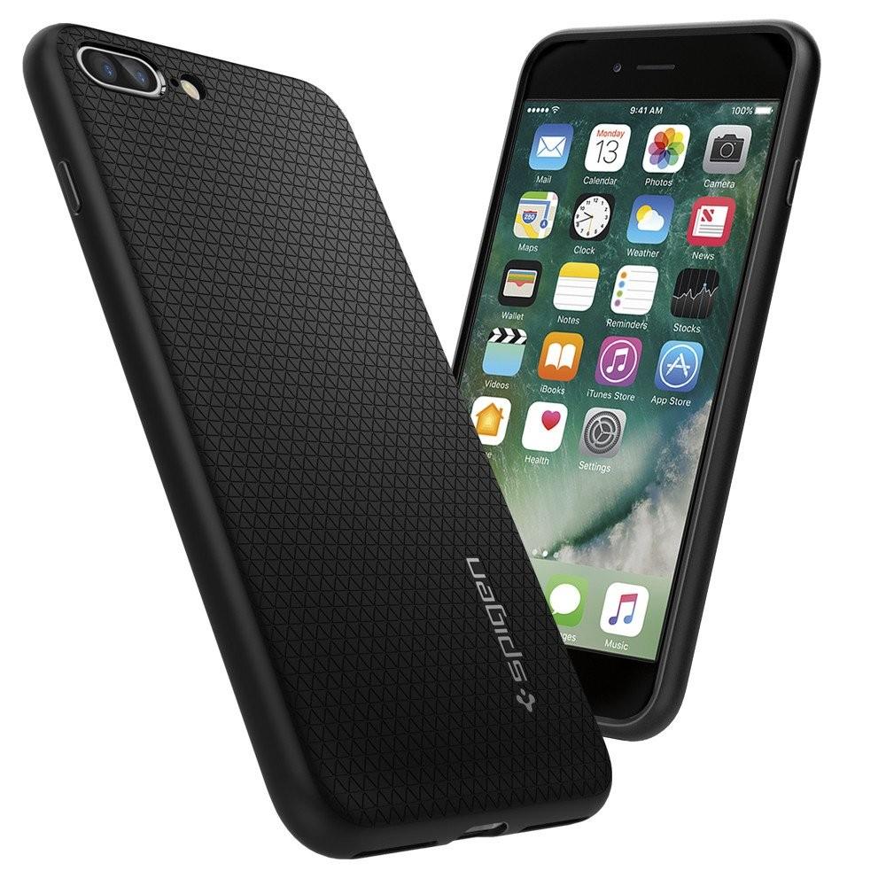 Case Liquid Air Armor iPhone 7 Plus/8 Plus Zwart