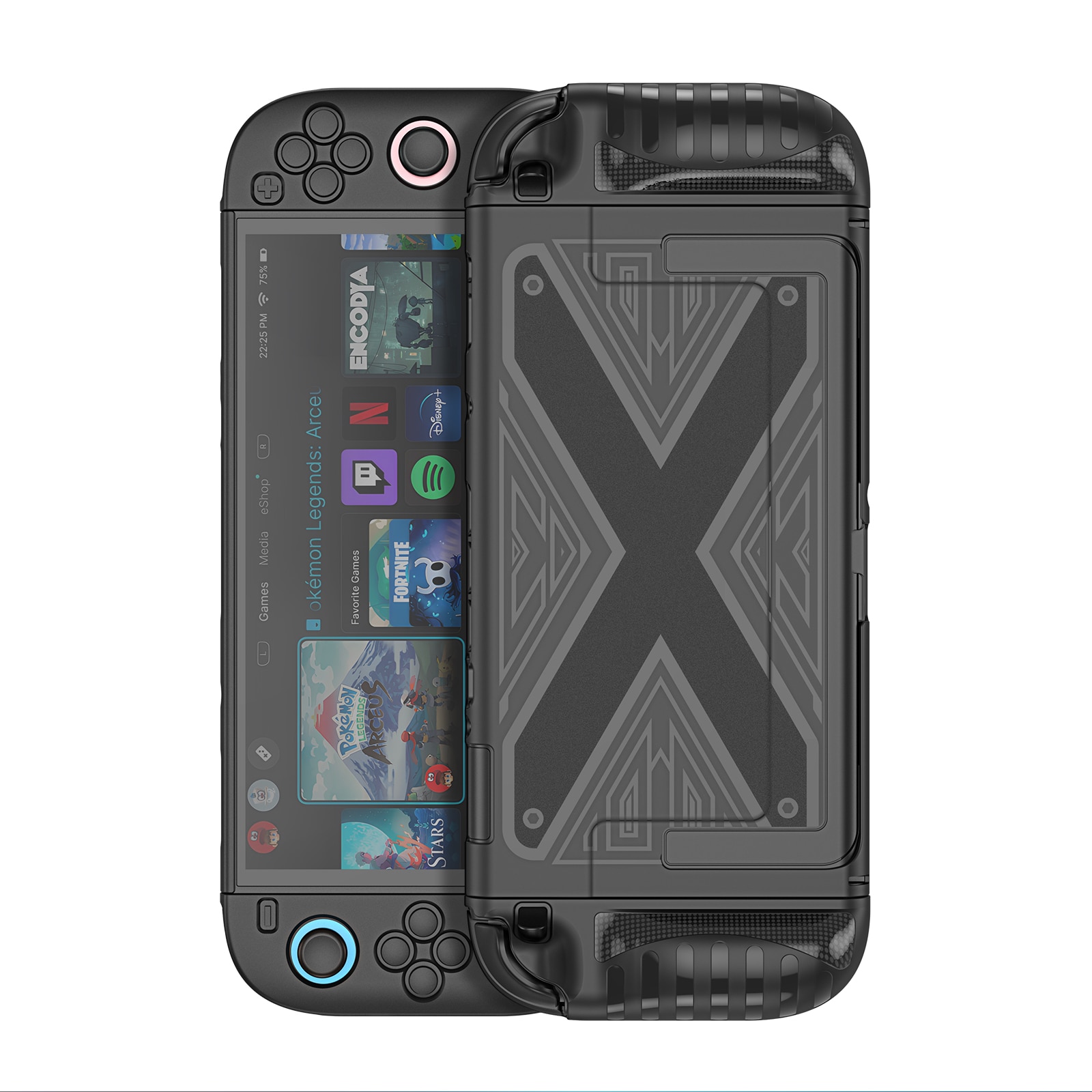 Nintendo Switch 2 X Grip Hoesje Zwart