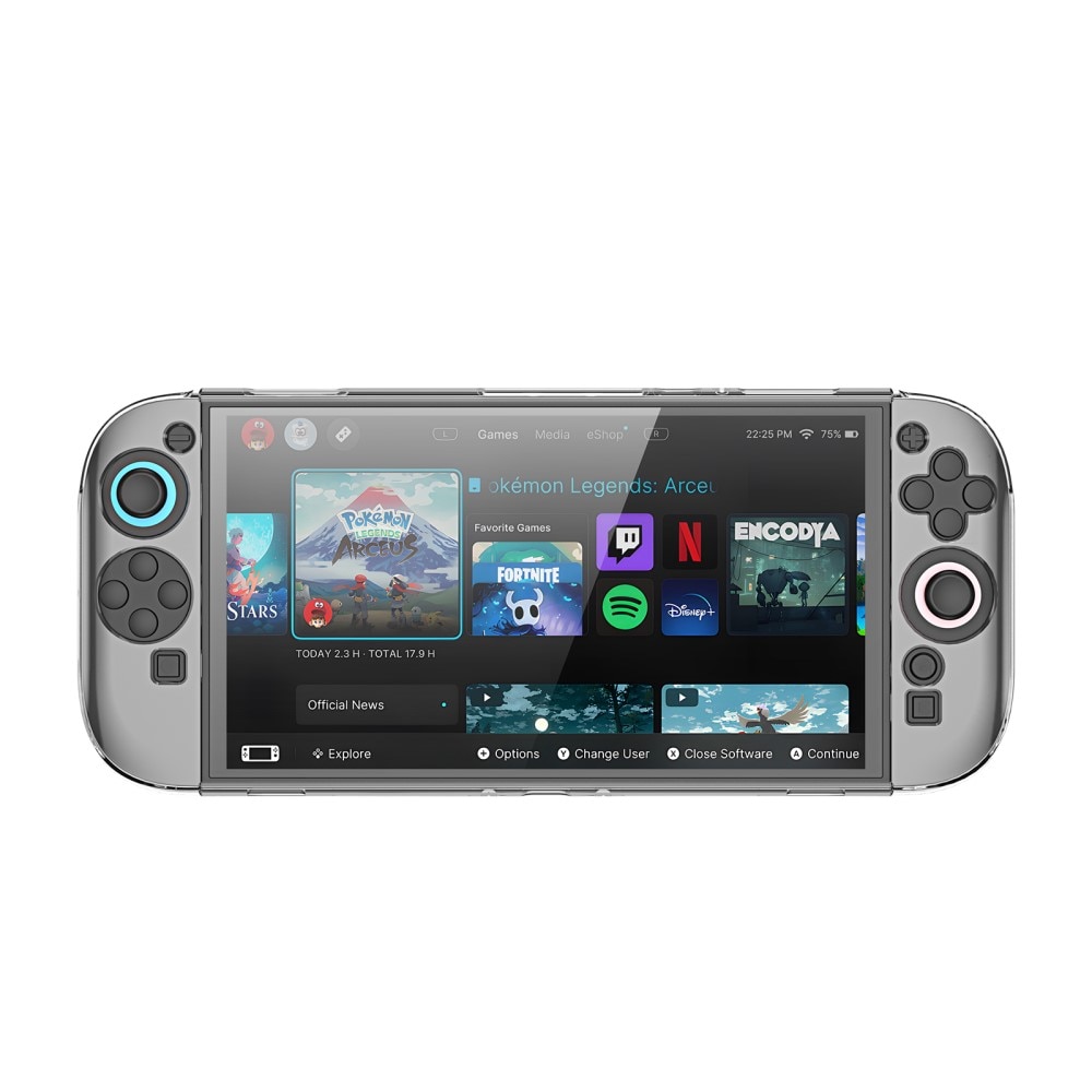 Nintendo Switch 2 Slim Hoesje Transparant