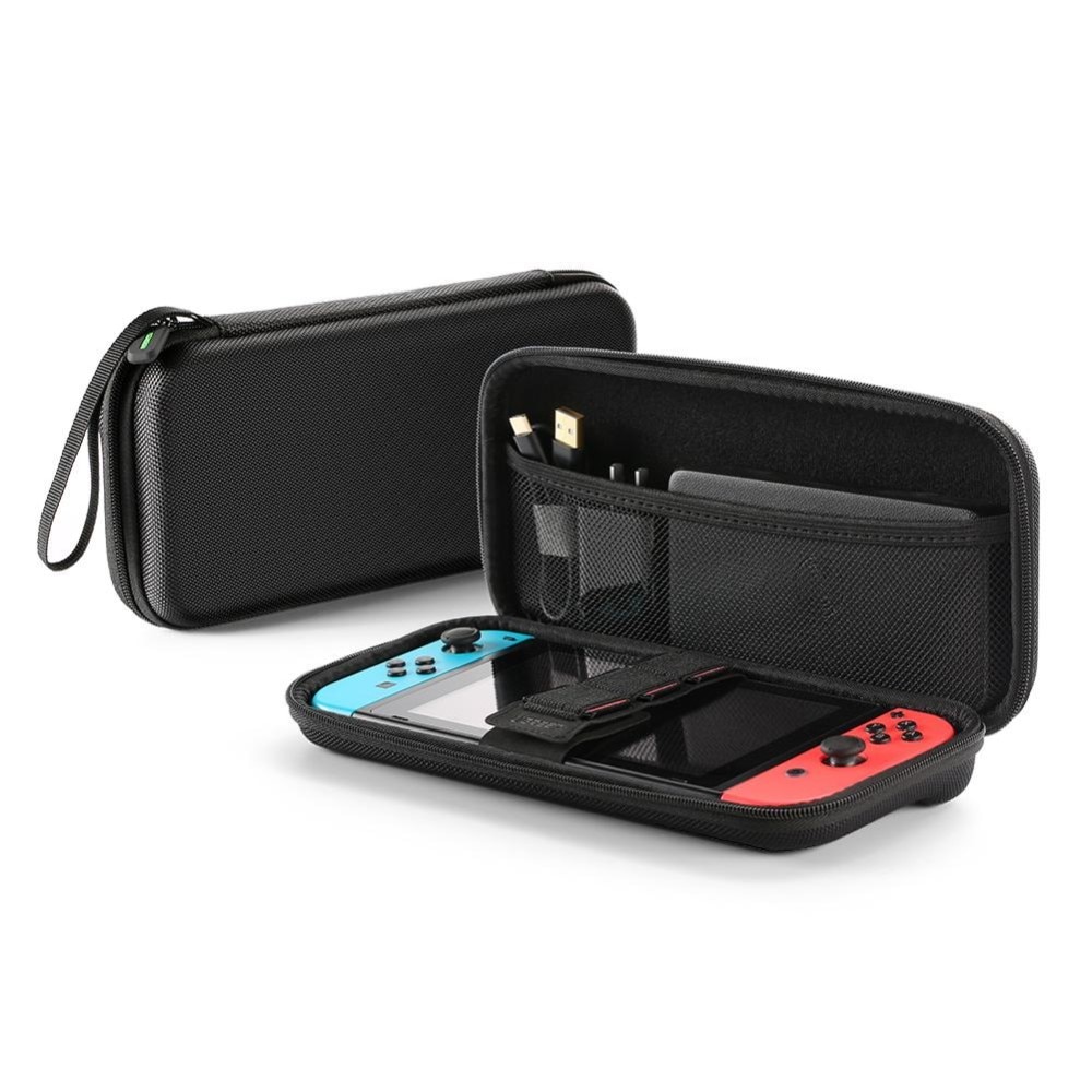 Compacte Opbergtas voor Nintendo Switch OLED zwart