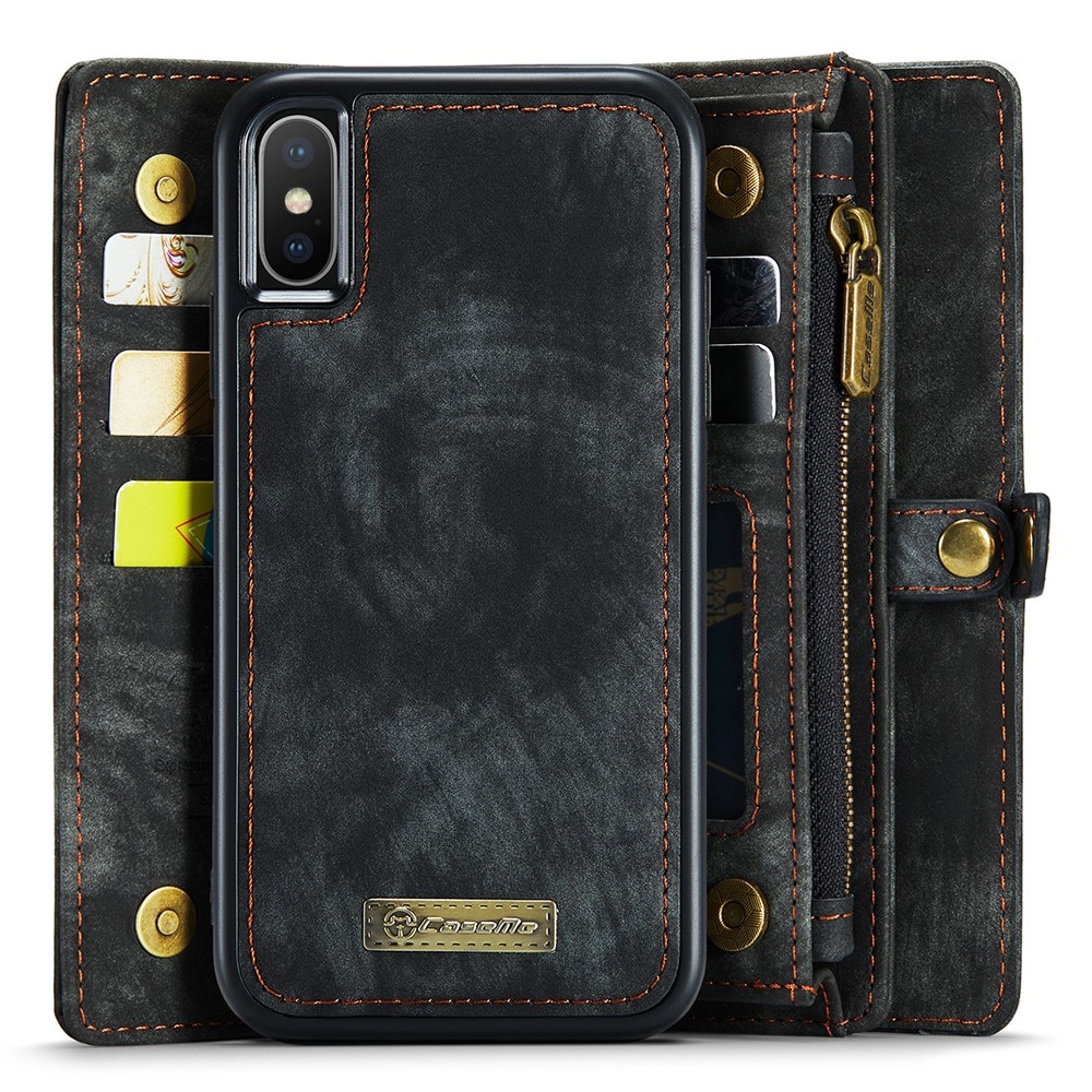 Multi-slot Hoesje iPhone X/XS Grijs