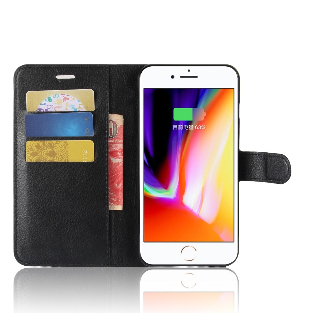 iPhone 7 Plus/iPhone 8 Plus Smartphonehoesje Zwart