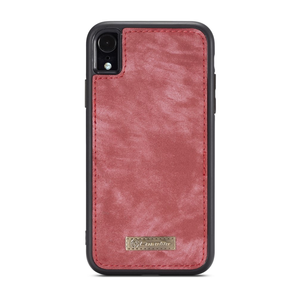 Multi-slot hoesje iPhone Xr Rood