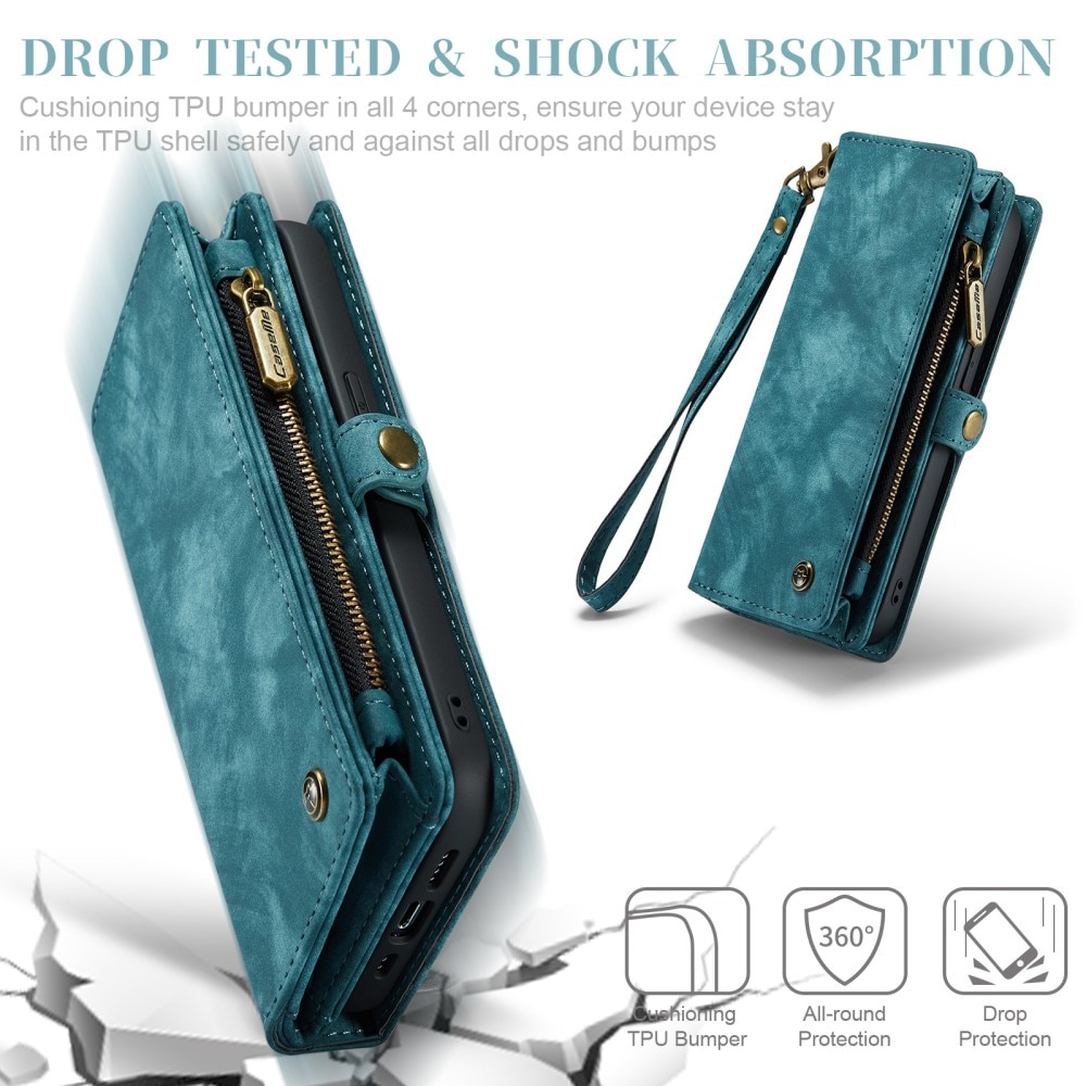 Multi-slot Hoesje Apple iPhone Xr Blauw