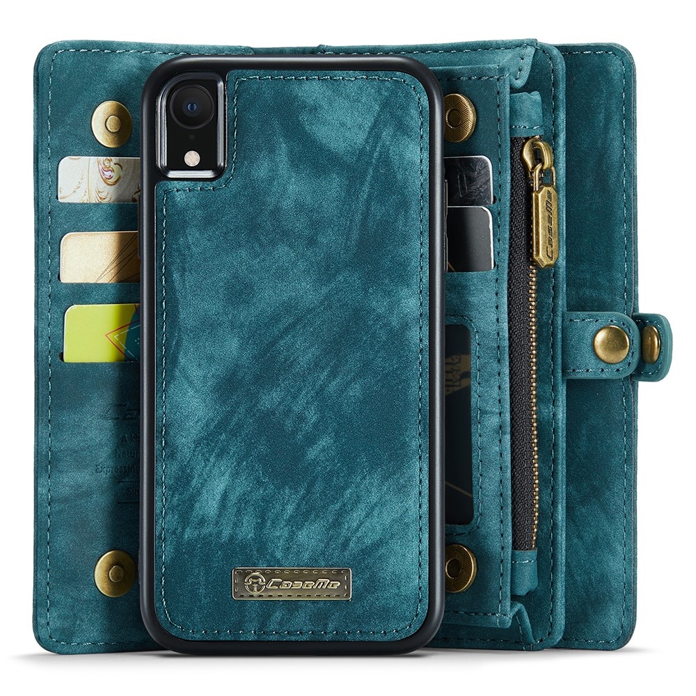 Multi-slot Hoesje Apple iPhone Xr Blauw