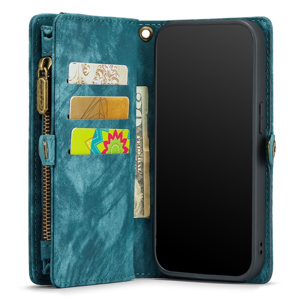 Multi-slot Hoesje Apple iPhone Xr Blauw