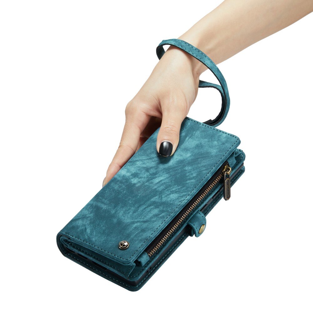 Multi-slot Hoesje Apple iPhone Xr Blauw