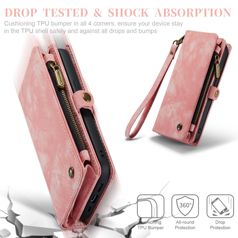 Multi-slot Hoesje iPhone XR roze