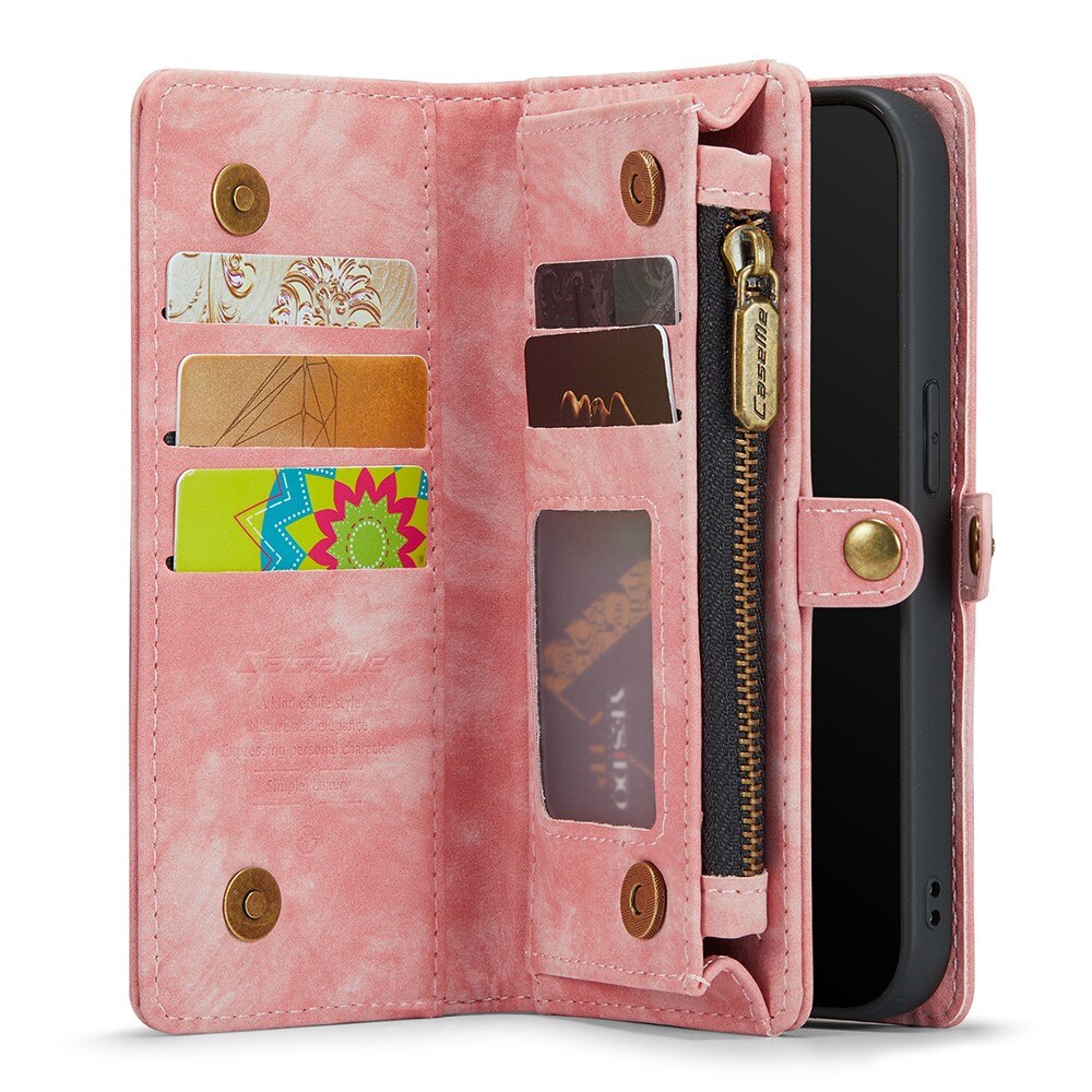 Multi-slot Hoesje iPhone XR roze