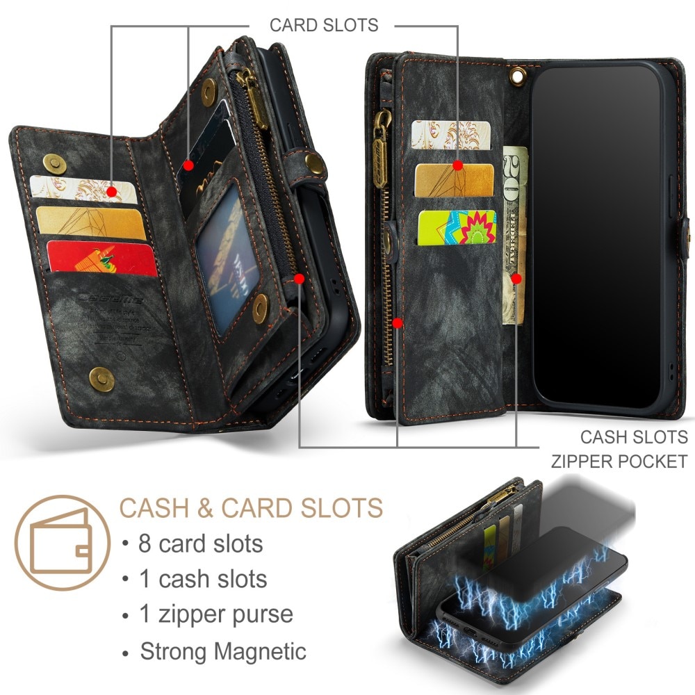 Multi-slot Hoesje iPhone 11 Pro Grijs