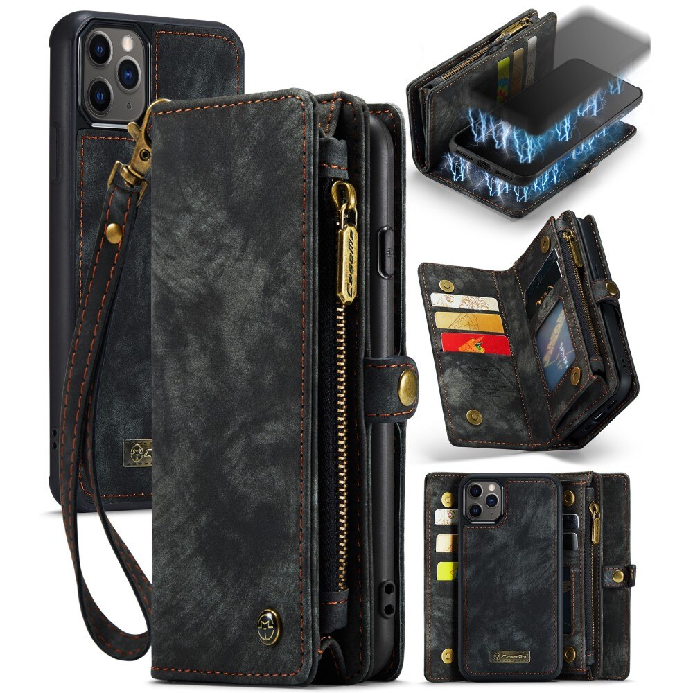 Multi-slot Hoesje iPhone 11 Pro Grijs