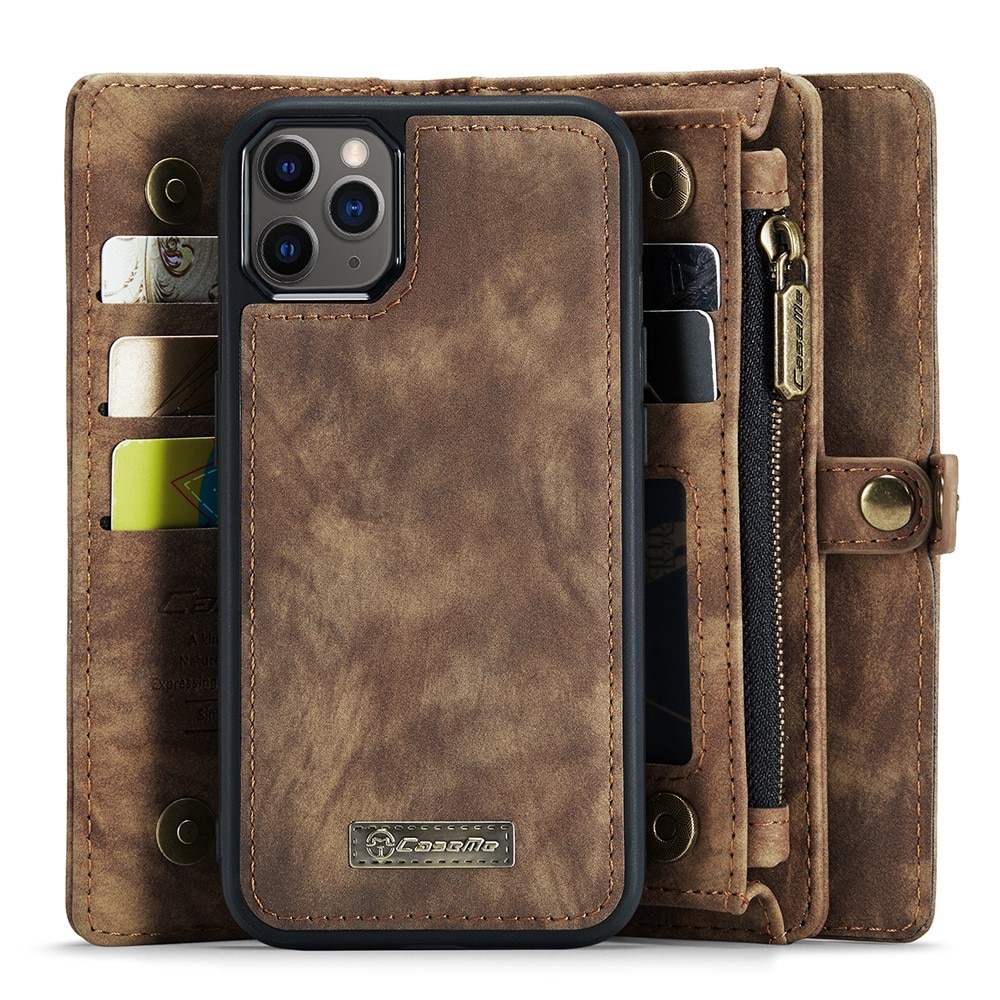 Multi-slot Hoesje iPhone 11 Pro Bruin