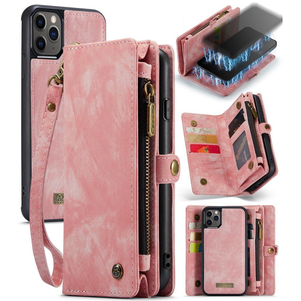 Multi-slot Hoesje iPhone 11 Pro roze