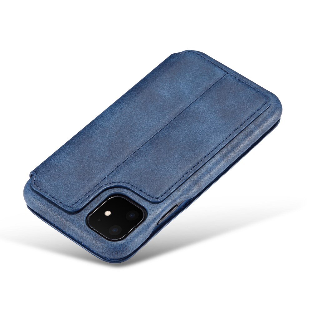 Slim Bookcover hoesje iPhone 11 Blauw