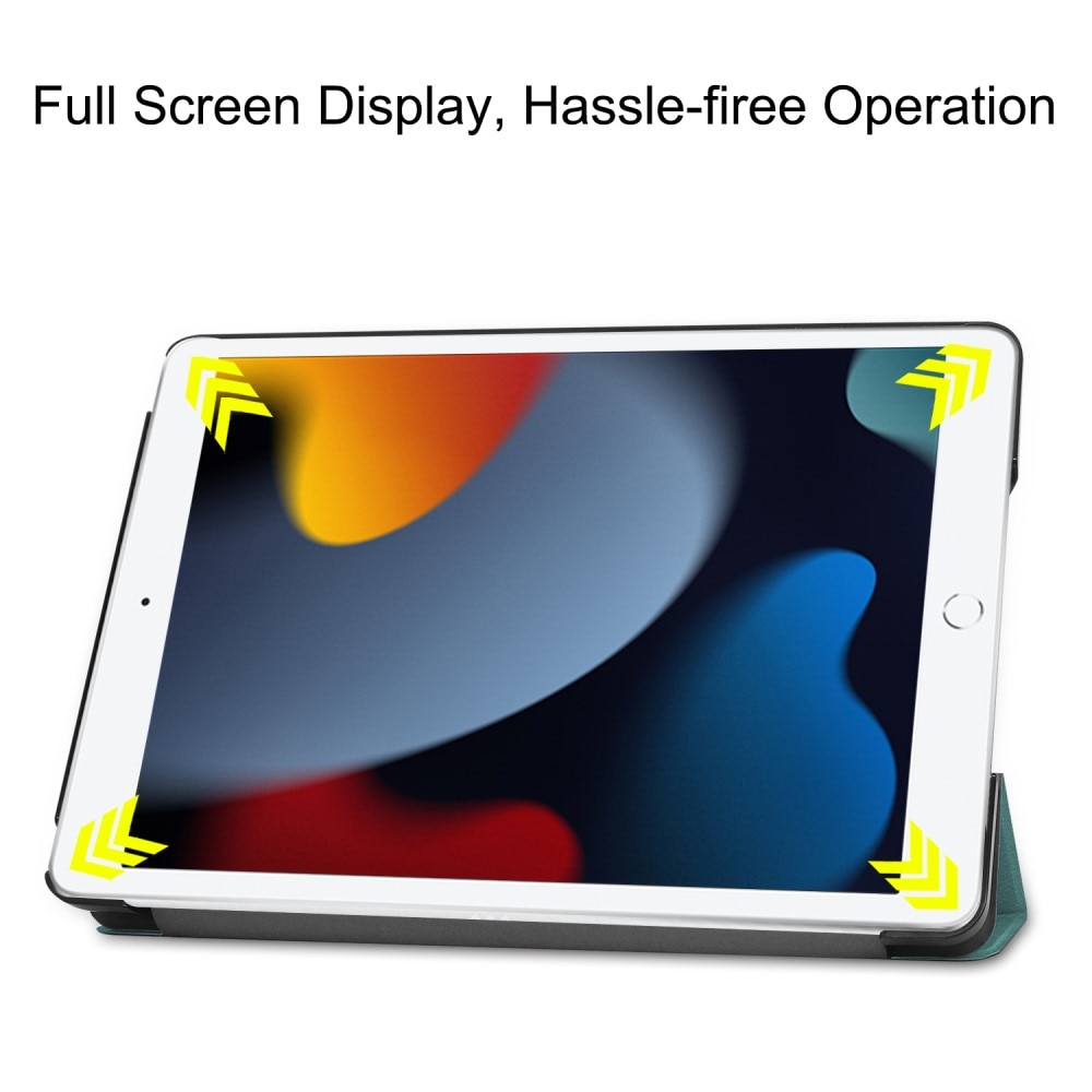 iPad 10.2 7th Gen (2019) Hoesje Tri-fold groen