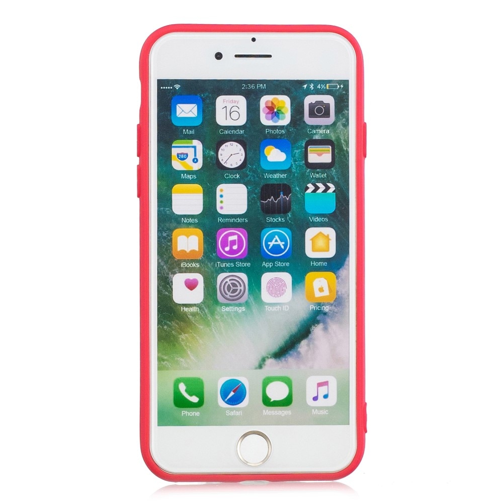 iPhone 7 TPU Case rood