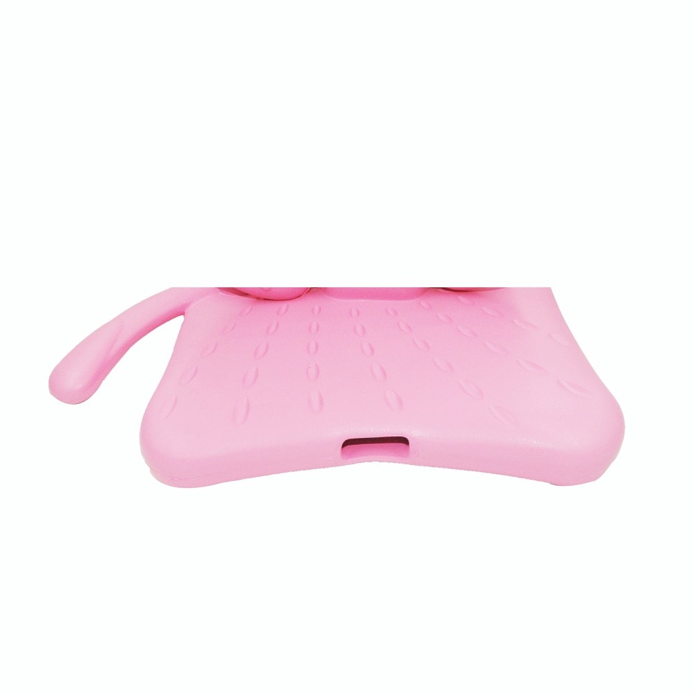 iPad 10.2 9th Gen (2021) Tablethoes Vlinders voor kinderen roze