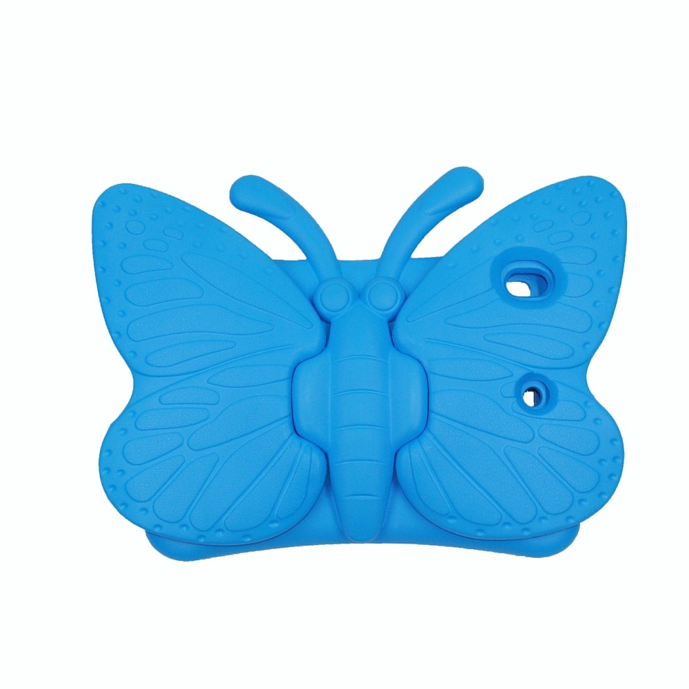 iPad 10.2 Tablethoes Vlinders voor kinderen Blauw